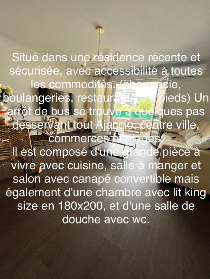 T2 Cosy Ajaccio Lejlighed Ajaccio  Eksteriør billede
